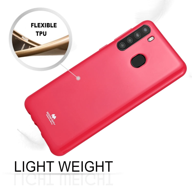 GOOSPERY JELLY Full Coverage Soft Case For Samsung Galaxy A21