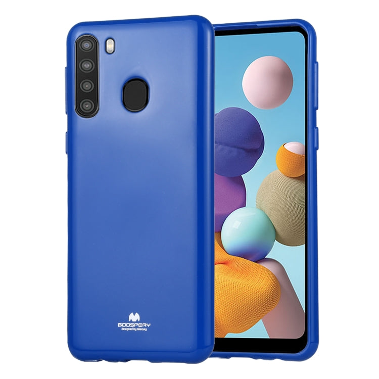GOOSPERY JELLY Full Coverage Soft Case For Samsung Galaxy A21