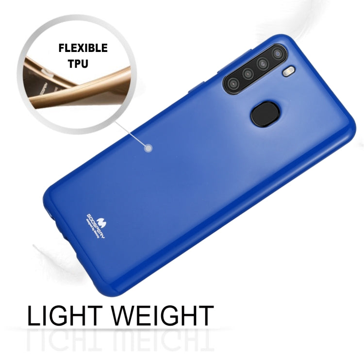 GOOSPERY JELLY Full Coverage Soft Case For Samsung Galaxy A21