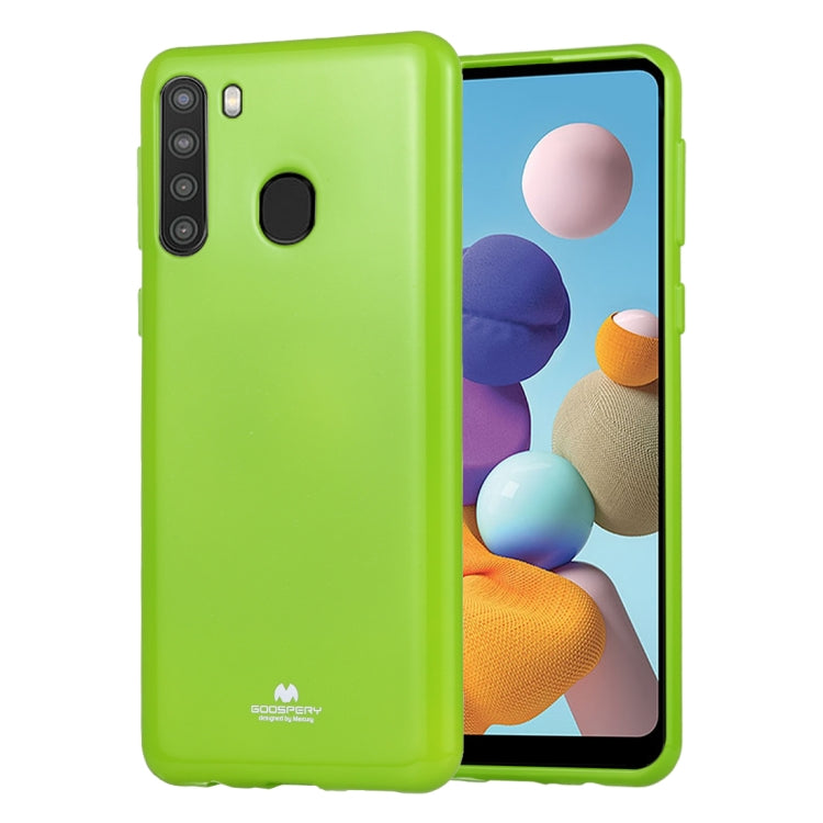 GOOSPERY JELLY Full Coverage Soft Case For Samsung Galaxy A21
