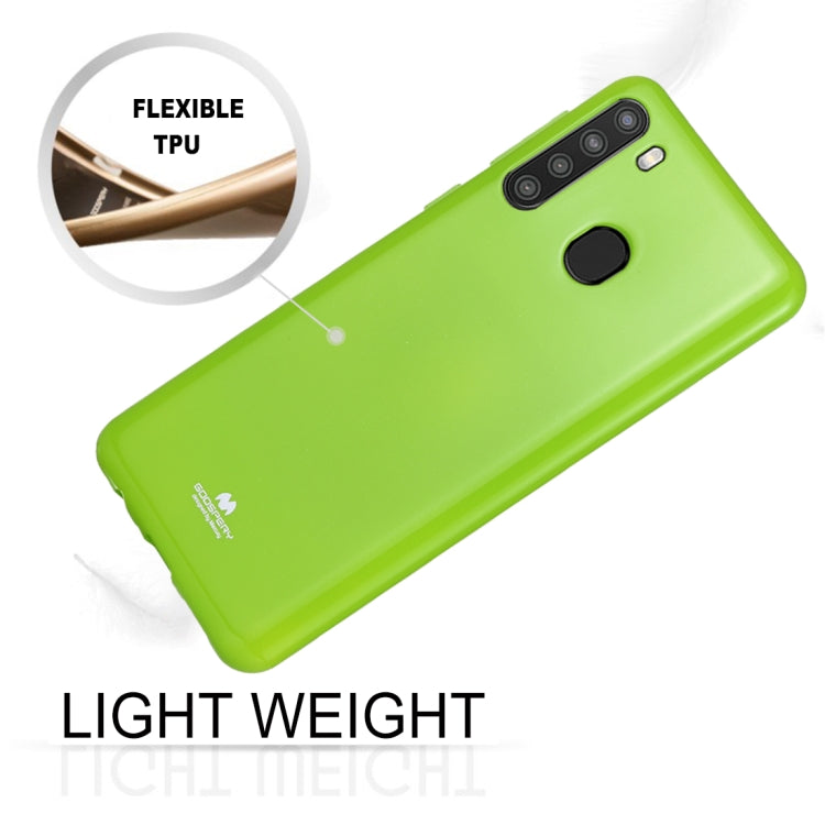 GOOSPERY JELLY Full Coverage Soft Case For Samsung Galaxy A21