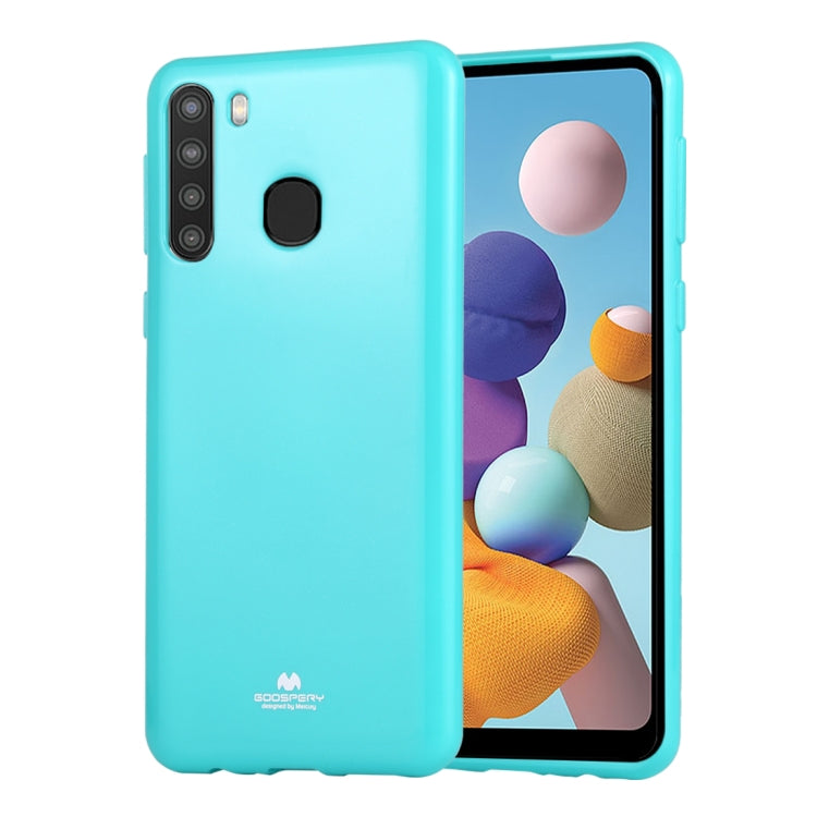 GOOSPERY JELLY Full Coverage Soft Case For Samsung Galaxy A21