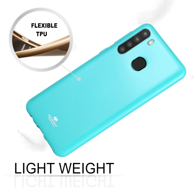 GOOSPERY JELLY Full Coverage Soft Case For Samsung Galaxy A21