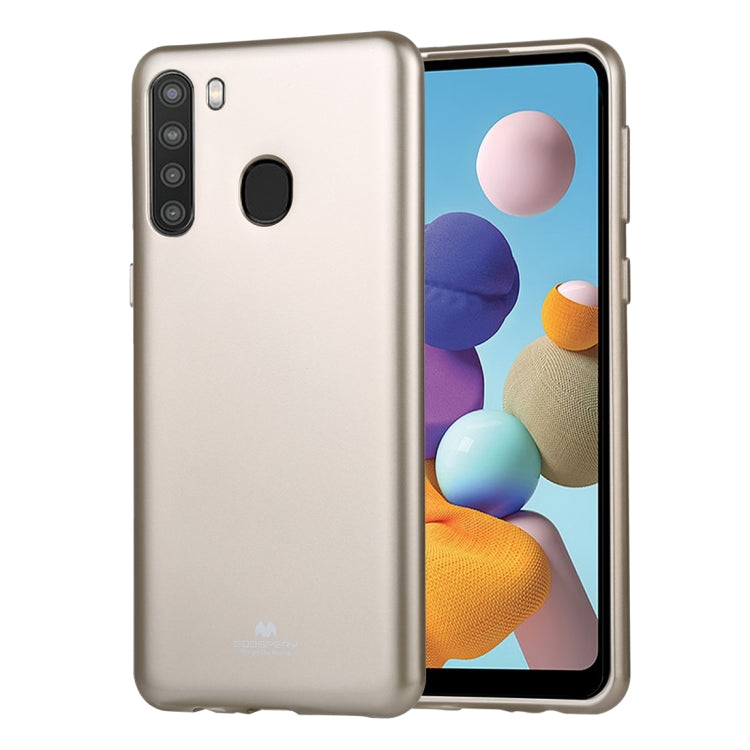 GOOSPERY JELLY Full Coverage Soft Case For Samsung Galaxy A21