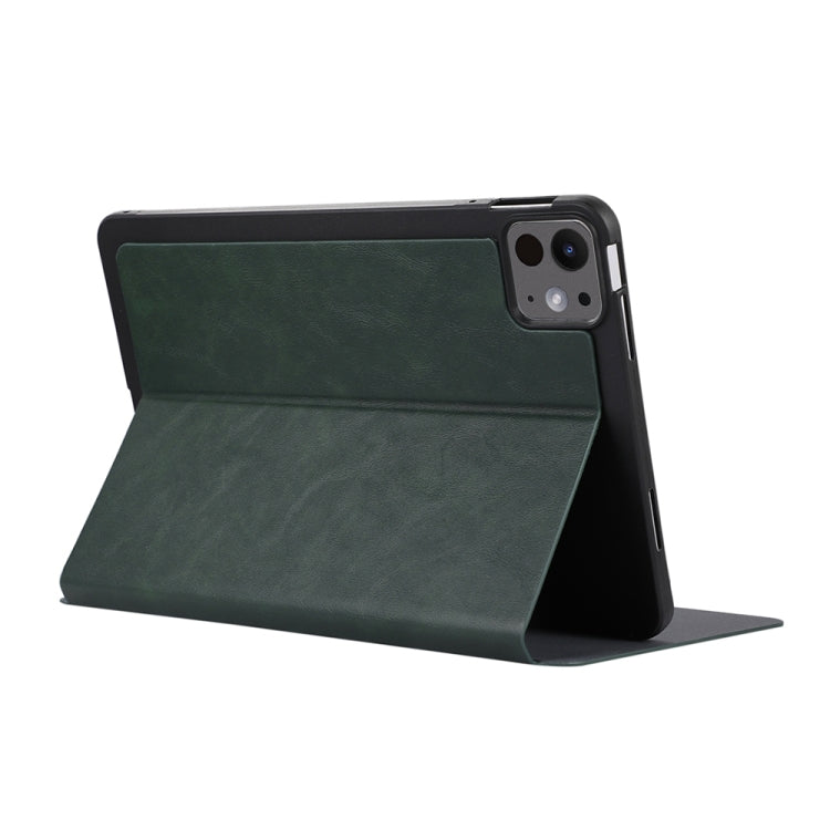 For iPad Pro 11 2025 / 2024 TPU Flip Tablet Protective Leather Case