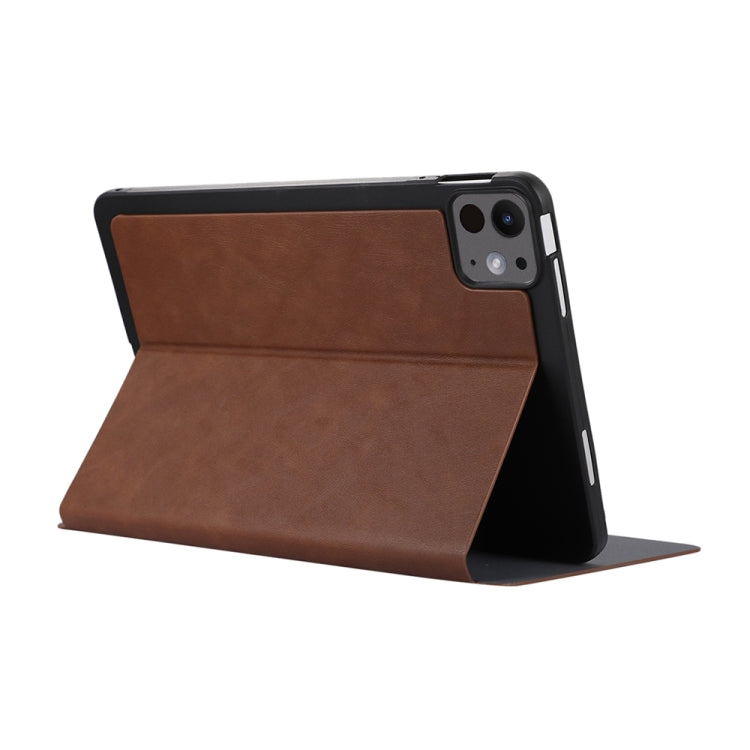 For iPad Pro 11 2025 / 2024 TPU Flip Tablet Protective Leather Case