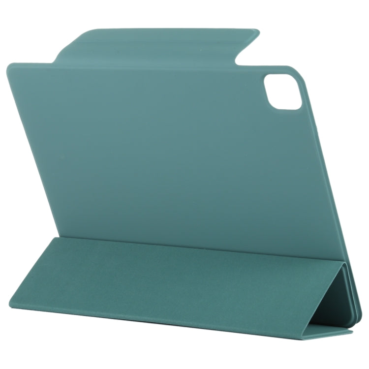 For iPad Pro 13 2025 / 2024 Double-sided Clip Fixed Buckle Magnetic PU Leather Smart Tablet Case
