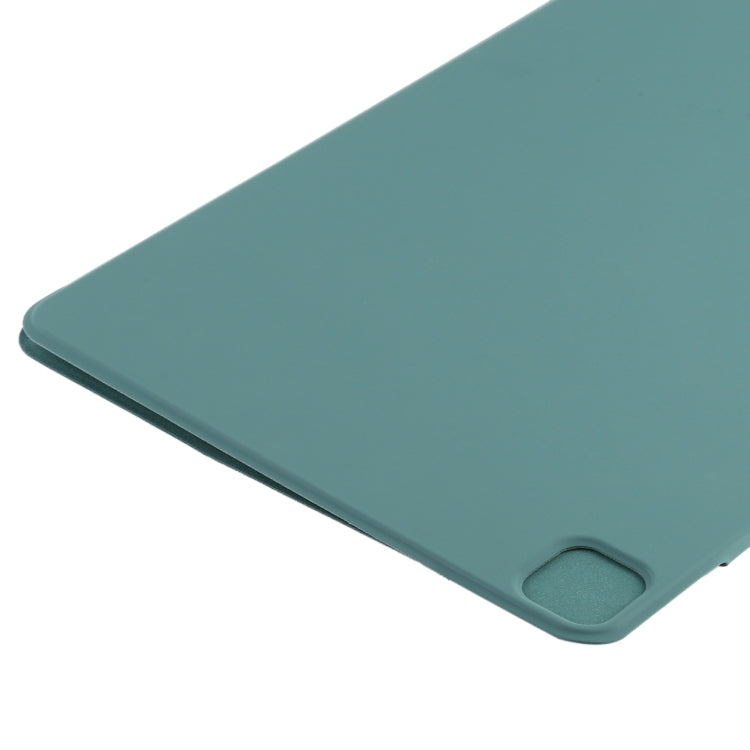 For iPad Pro 13 2025 / 2024 Double-sided Clip Fixed Buckle Magnetic PU Leather Smart Tablet Case