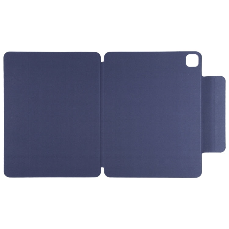 For iPad Pro 13 2025 / 2024 Double-sided Clip Fixed Buckle Magnetic PU Leather Smart Tablet Case