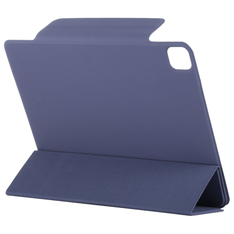 For iPad Pro 13 2025 / 2024 Double-sided Clip Fixed Buckle Magnetic PU Leather Smart Tablet Case