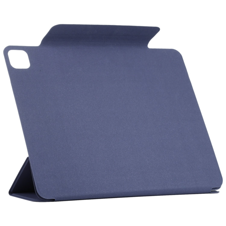 For iPad Pro 13 2025 / 2024 Double-sided Clip Fixed Buckle Magnetic PU Leather Smart Tablet Case