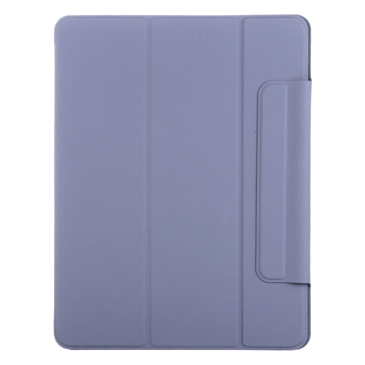 For iPad Pro 13 2025 / 2024 Double-sided Clip Fixed Buckle Magnetic PU Leather Smart Tablet Case