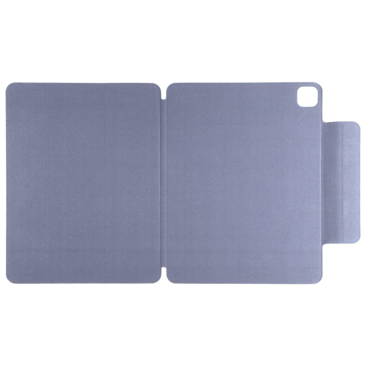 For iPad Pro 13 2025 / 2024 Double-sided Clip Fixed Buckle Magnetic PU Leather Smart Tablet Case