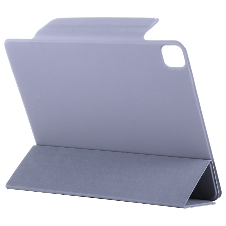 For iPad Pro 13 2025 / 2024 Double-sided Clip Fixed Buckle Magnetic PU Leather Smart Tablet Case
