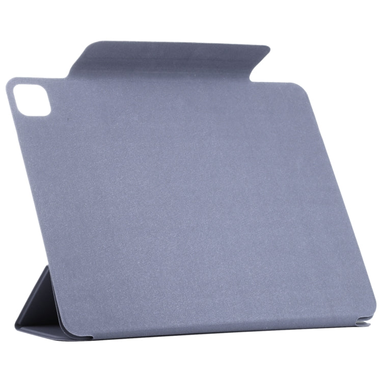 For iPad Pro 13 2025 / 2024 Double-sided Clip Fixed Buckle Magnetic PU Leather Smart Tablet Case