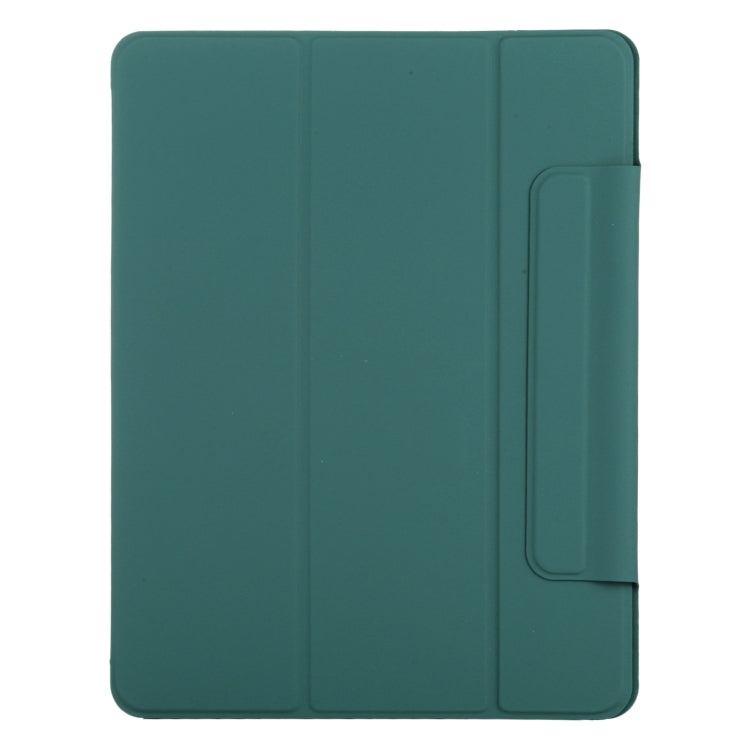 For iPad Pro 13 2025 / 2024 Double-sided Clip Fixed Buckle Magnetic PU Leather Smart Tablet Case