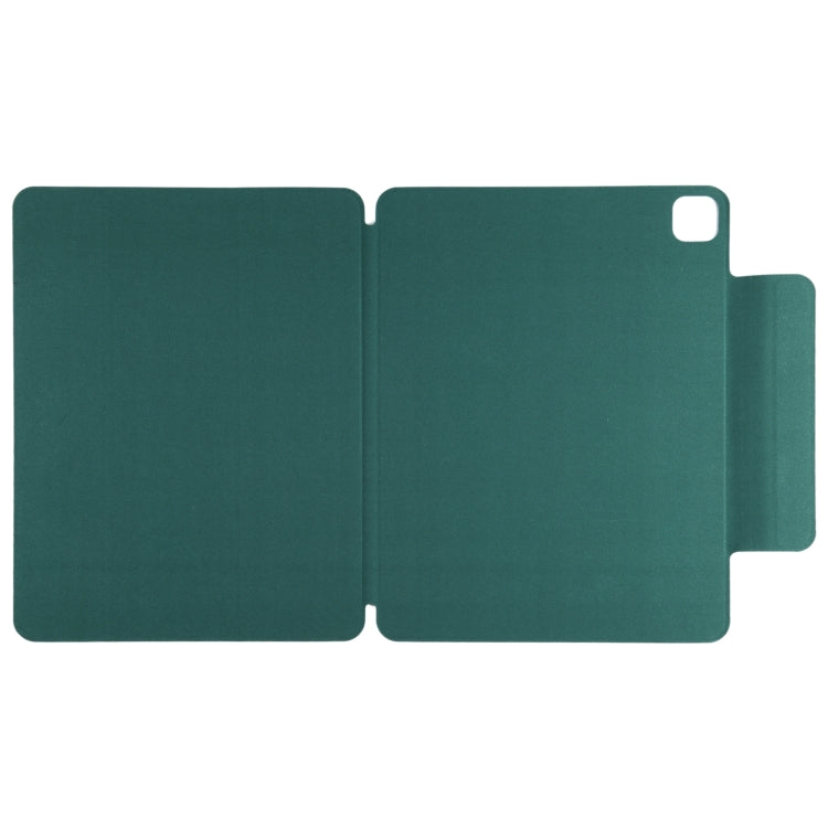 For iPad Pro 13 2025 / 2024 Double-sided Clip Fixed Buckle Magnetic PU Leather Smart Tablet Case