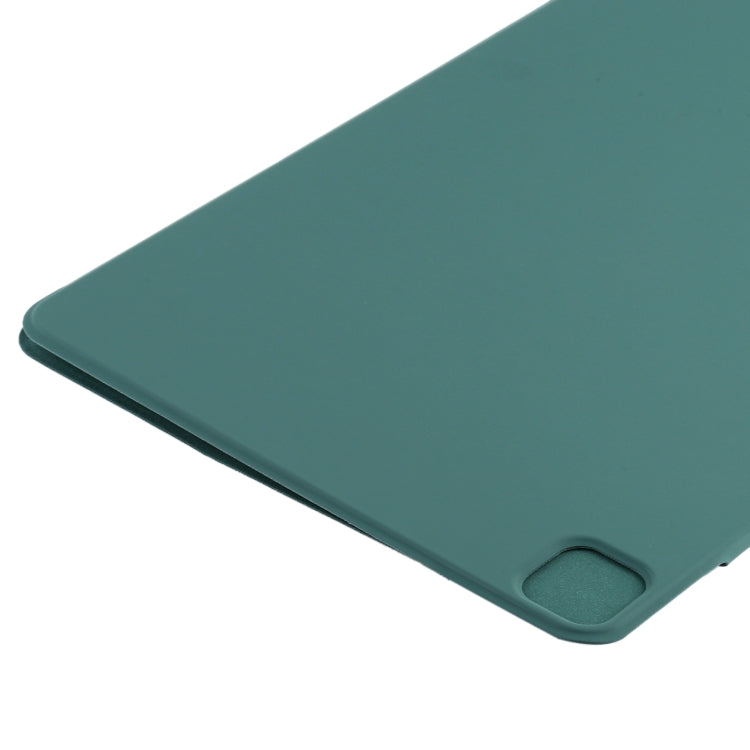 For iPad Pro 13 2025 / 2024 Double-sided Clip Fixed Buckle Magnetic PU Leather Smart Tablet Case