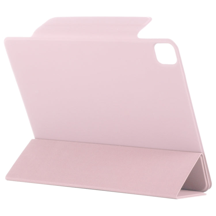 For iPad Pro 13 2025 / 2024 Double-sided Clip Fixed Buckle Magnetic PU Leather Smart Tablet Case