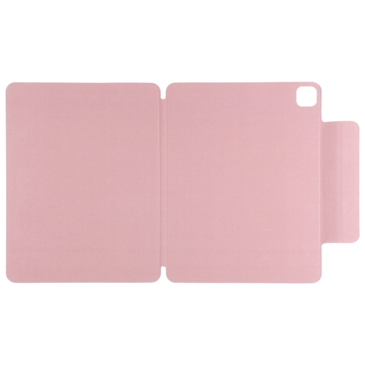 For iPad Pro 13 2025 / 2024 Double-sided Clip Fixed Buckle Magnetic PU Leather Smart Tablet Case