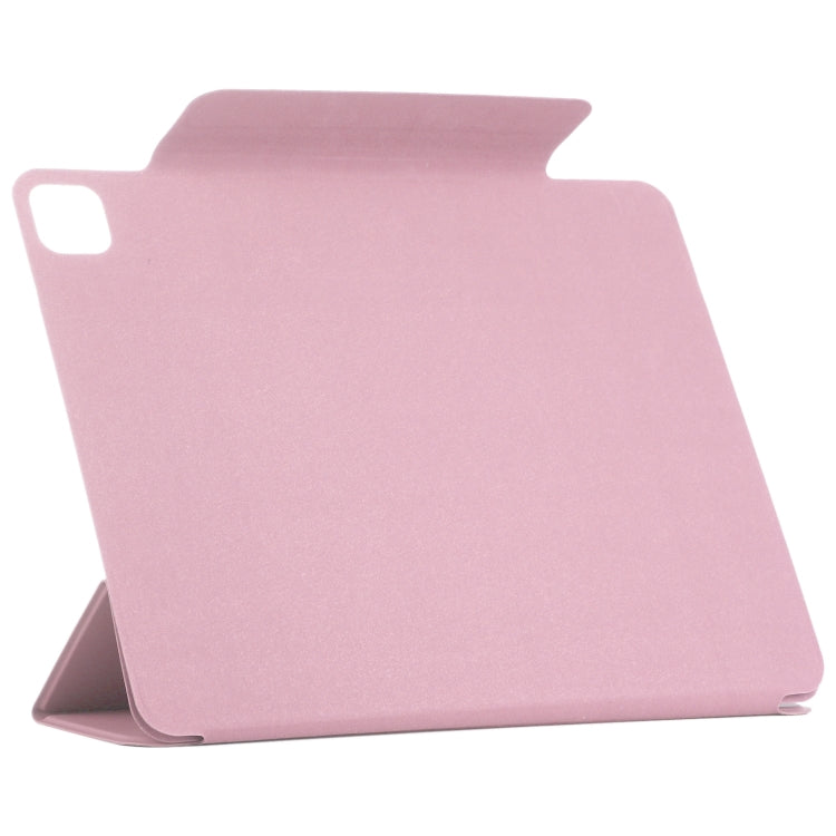 For iPad Pro 13 2025 / 2024 Double-sided Clip Fixed Buckle Magnetic PU Leather Smart Tablet Case