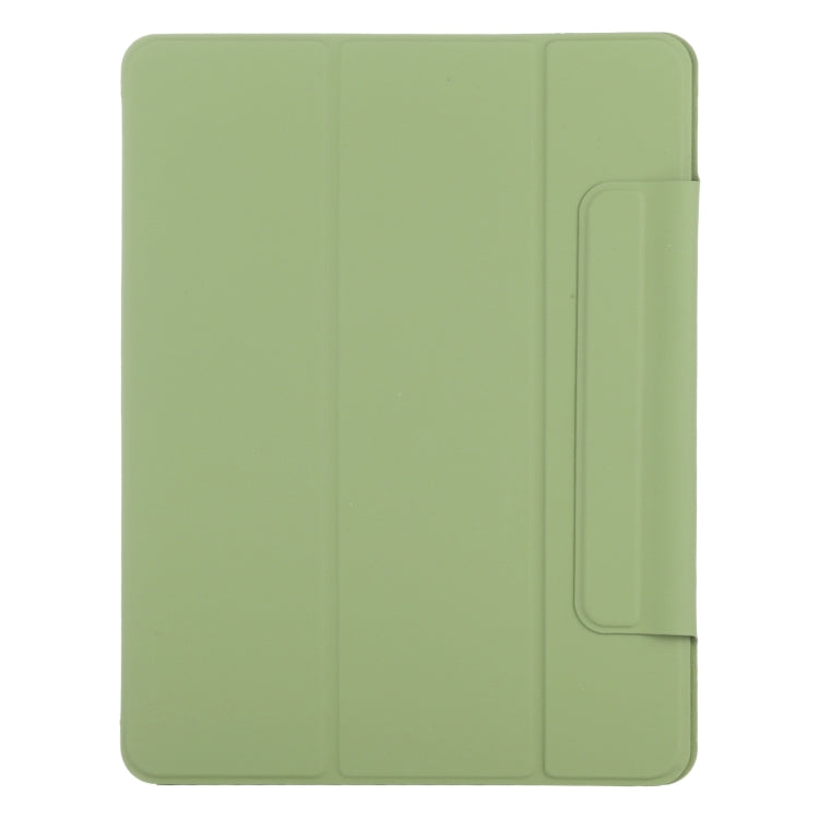 For iPad Pro 13 2025 / 2024 Double-sided Clip Fixed Buckle Magnetic PU Leather Smart Tablet Case