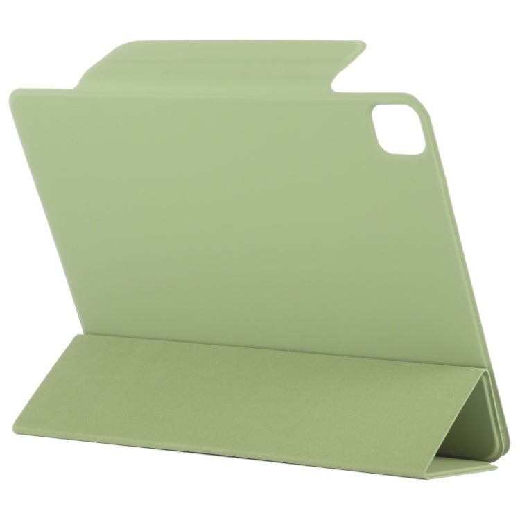 For iPad Pro 13 2025 / 2024 Double-sided Clip Fixed Buckle Magnetic PU Leather Smart Tablet Case