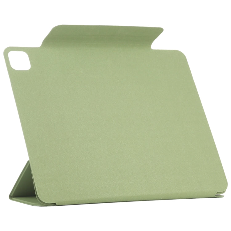 For iPad Pro 13 2025 / 2024 Double-sided Clip Fixed Buckle Magnetic PU Leather Smart Tablet Case