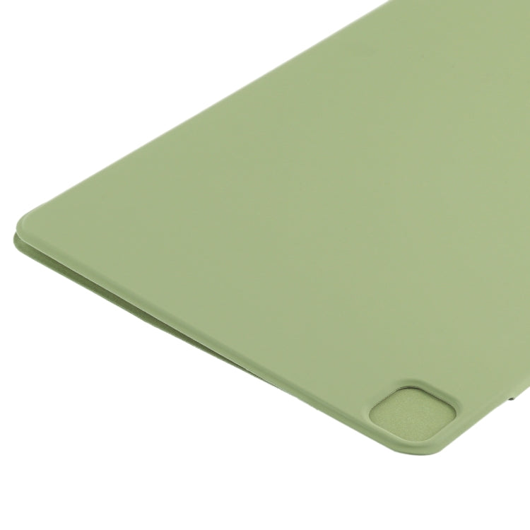 For iPad Pro 13 2025 / 2024 Double-sided Clip Fixed Buckle Magnetic PU Leather Smart Tablet Case