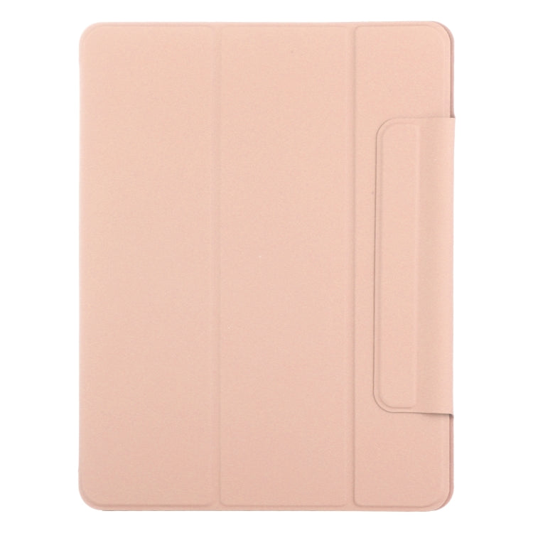 For iPad Pro 13 2025 / 2024 Double-sided Clip Fixed Buckle Magnetic PU Leather Smart Tablet Case