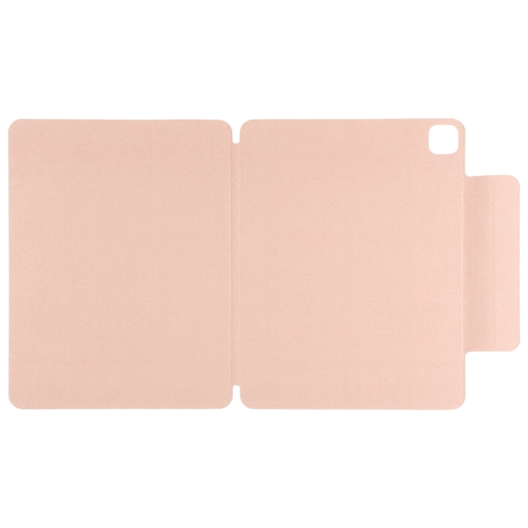 For iPad Pro 13 2025 / 2024 Double-sided Clip Fixed Buckle Magnetic PU Leather Smart Tablet Case