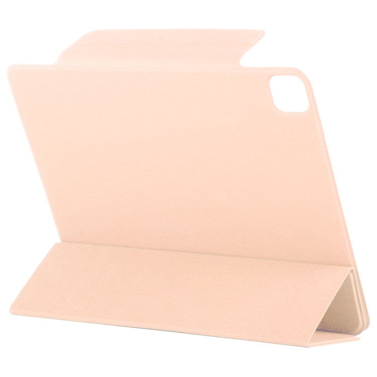For iPad Pro 13 2025 / 2024 Double-sided Clip Fixed Buckle Magnetic PU Leather Smart Tablet Case
