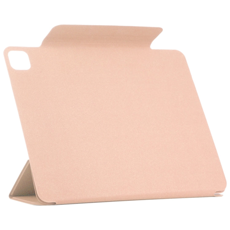 For iPad Pro 13 2025 / 2024 Double-sided Clip Fixed Buckle Magnetic PU Leather Smart Tablet Case