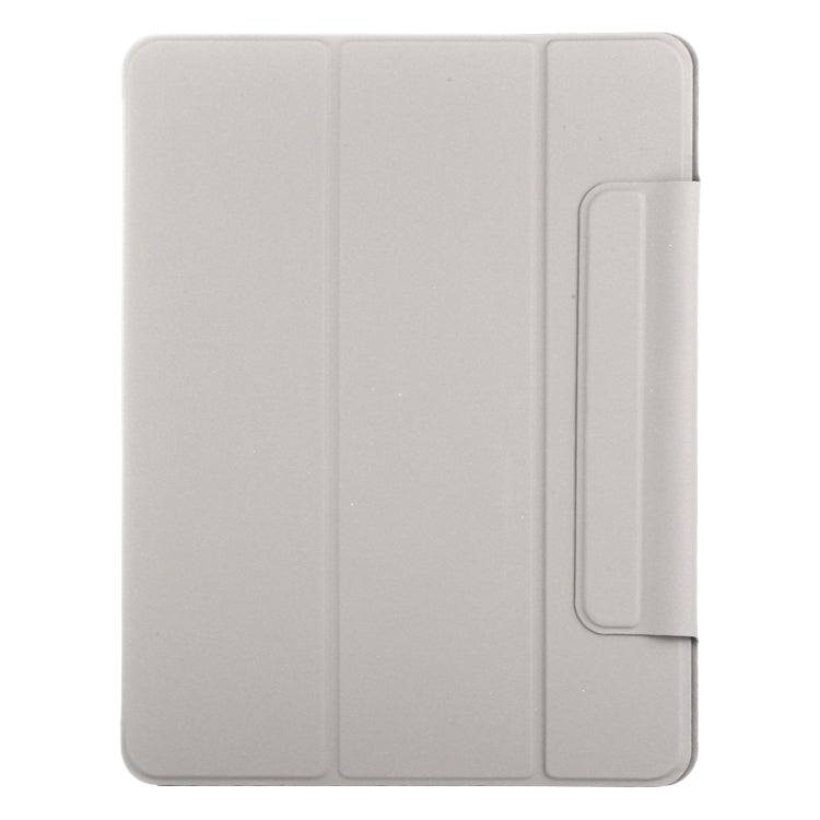 For iPad Pro 13 2025 / 2024 Double-sided Clip Fixed Buckle Magnetic PU Leather Smart Tablet Case