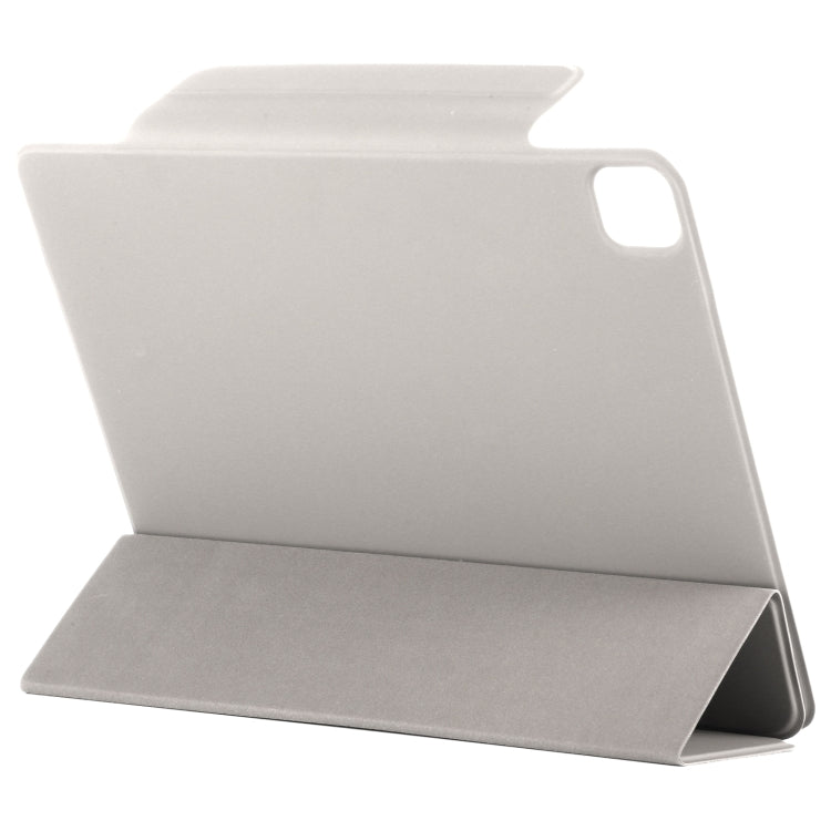 For iPad Pro 13 2025 / 2024 Double-sided Clip Fixed Buckle Magnetic PU Leather Smart Tablet Case