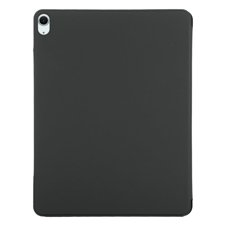 For iPad Air 11 2026 / 2025 / 2024 Double-sided Clip Fixed Buckle Magnetic PU Leather Smart Tablet Case
