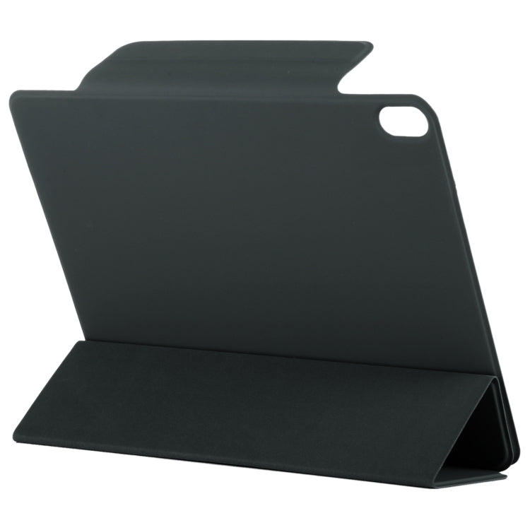 For iPad Air 11 2026 / 2025 / 2024 Double-sided Clip Fixed Buckle Magnetic PU Leather Smart Tablet Case