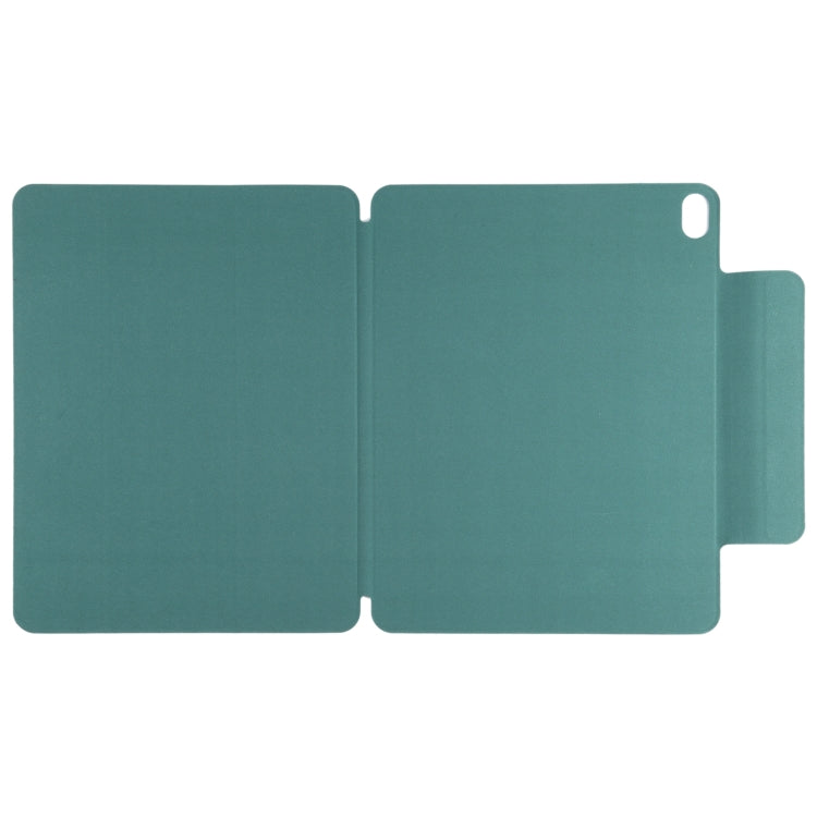 For iPad Air 11 2026 / 2025 / 2024 Double-sided Clip Fixed Buckle Magnetic PU Leather Smart Tablet Case