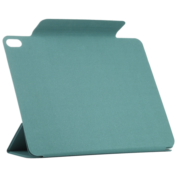 For iPad Air 11 2026 / 2025 / 2024 Double-sided Clip Fixed Buckle Magnetic PU Leather Smart Tablet Case
