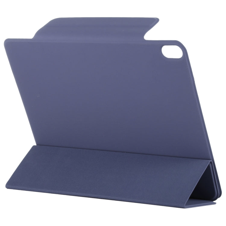For iPad Air 11 2026 / 2025 / 2024 Double-sided Clip Fixed Buckle Magnetic PU Leather Smart Tablet Case
