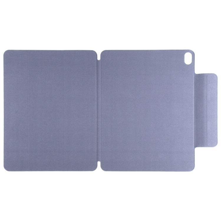 For iPad Air 11 2026 / 2025 / 2024 Double-sided Clip Fixed Buckle Magnetic PU Leather Smart Tablet Case