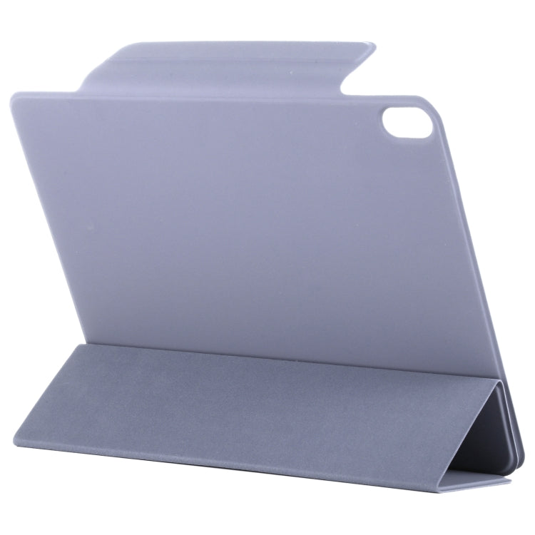 For iPad Air 11 2026 / 2025 / 2024 Double-sided Clip Fixed Buckle Magnetic PU Leather Smart Tablet Case