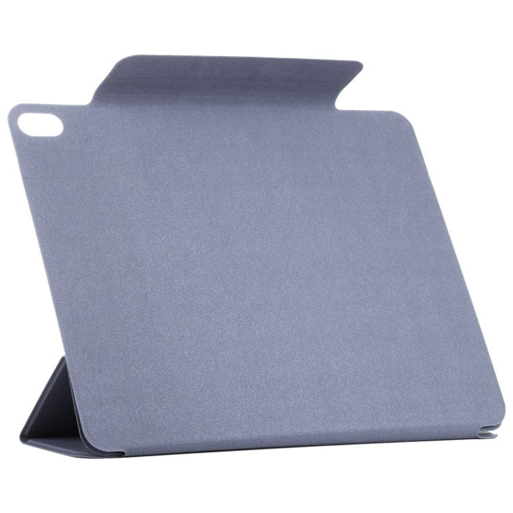 For iPad Air 11 2026 / 2025 / 2024 Double-sided Clip Fixed Buckle Magnetic PU Leather Smart Tablet Case