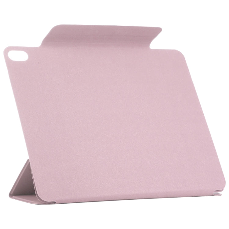 For iPad Air 11 2026 / 2025 / 2024 Double-sided Clip Fixed Buckle Magnetic PU Leather Smart Tablet Case