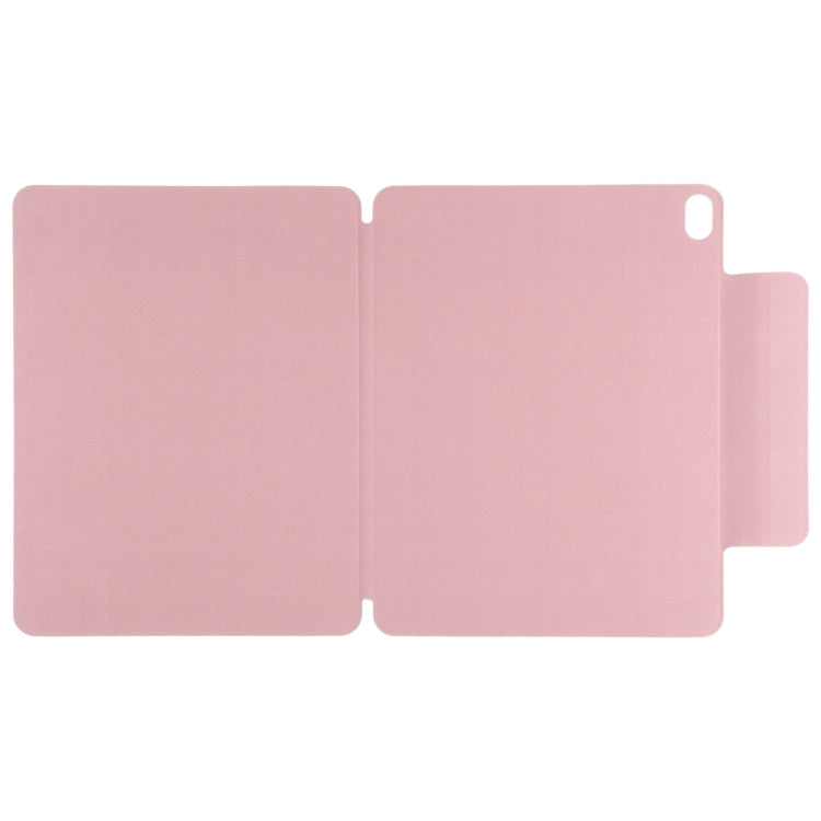 For iPad Air 11 2026 / 2025 / 2024 Double-sided Clip Fixed Buckle Magnetic PU Leather Smart Tablet Case
