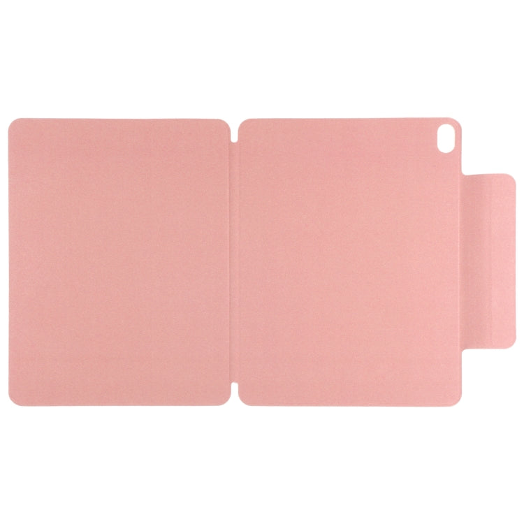 For iPad Air 11 2026 / 2025 / 2024 Double-sided Clip Fixed Buckle Magnetic PU Leather Smart Tablet Case