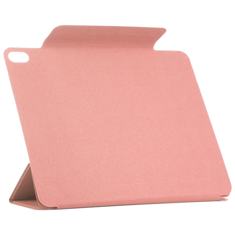 For iPad Air 11 2026 / 2025 / 2024 Double-sided Clip Fixed Buckle Magnetic PU Leather Smart Tablet Case