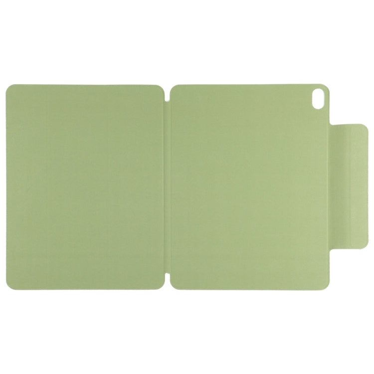 For iPad Air 11 2026 / 2025 / 2024 Double-sided Clip Fixed Buckle Magnetic PU Leather Smart Tablet Case