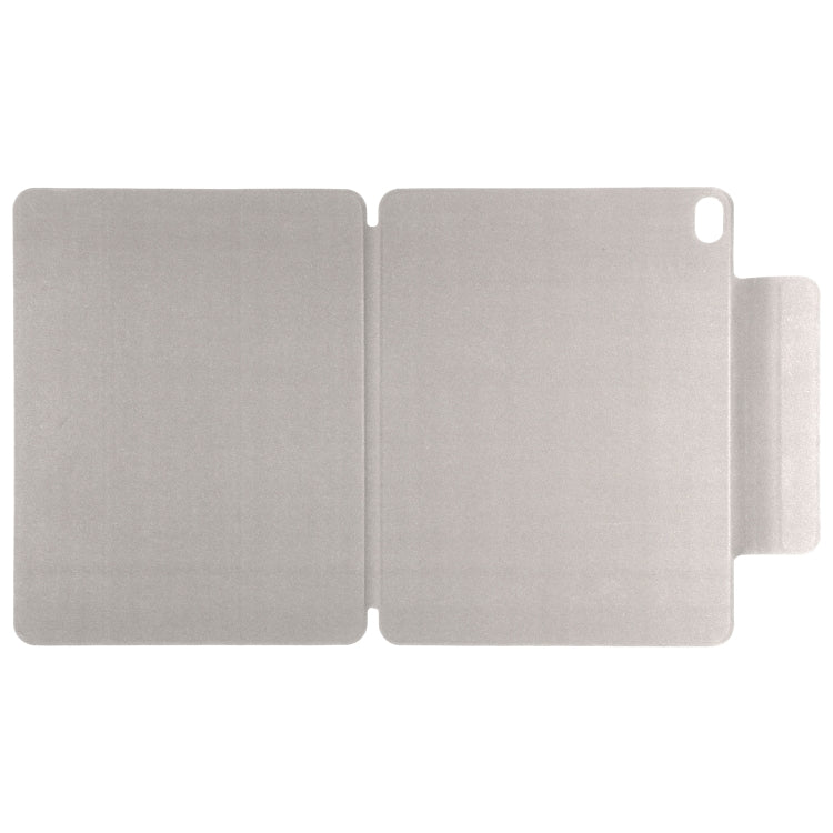 For iPad Air 11 2026 / 2025 / 2024 Double-sided Clip Fixed Buckle Magnetic PU Leather Smart Tablet Case