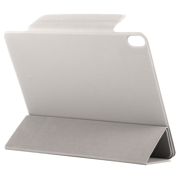 For iPad Air 11 2026 / 2025 / 2024 Double-sided Clip Fixed Buckle Magnetic PU Leather Smart Tablet Case